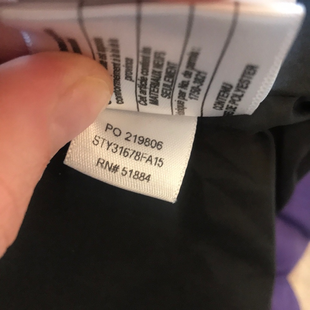 Patagonia 3-in-one snowbelle ski jacket large black purple - Picture 8 of 16